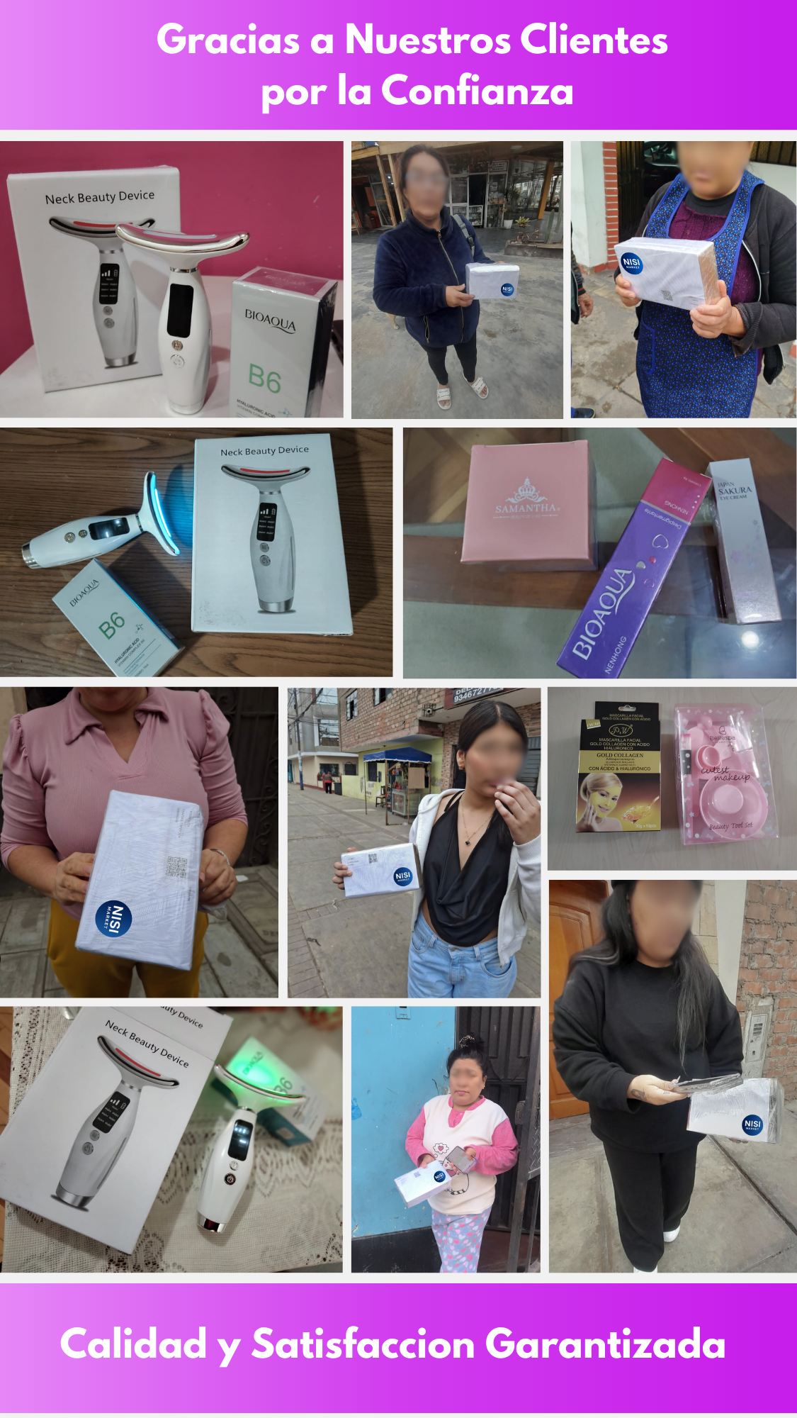 Clientes Satisfechos